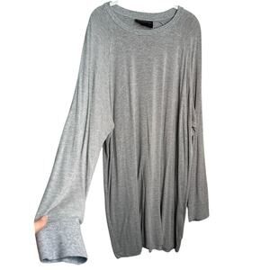 Black Scale Gray Long Sleeve Tall T-Shirt Men's XXL Tall